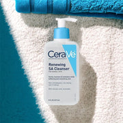 CeraVe Cleanser Combo of 4 | SA Cleanser + Hydrating Facial Cleanser + Acne Control Cleanser + Blemish Control Cleanser