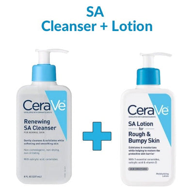CeraVe SA Duo | Lotion + Cleanser