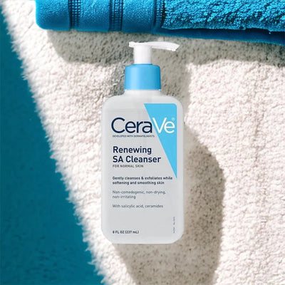CeraVe Renewing SA Cleanser
GENTLE EXFOLIATION FOR NORMAL SKIN